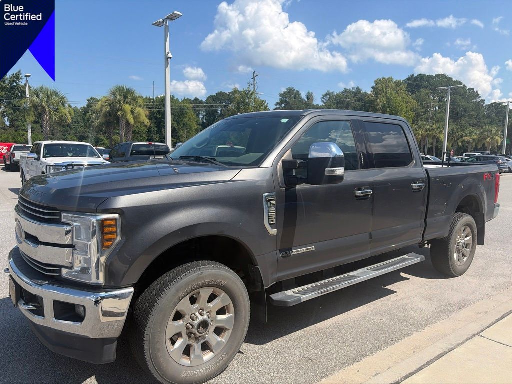 Gray (Magnetic Metallic) 2018 Ford F-250 Super Duty Pickup Truck Four-Wheel Drive 6-Speed Automatic