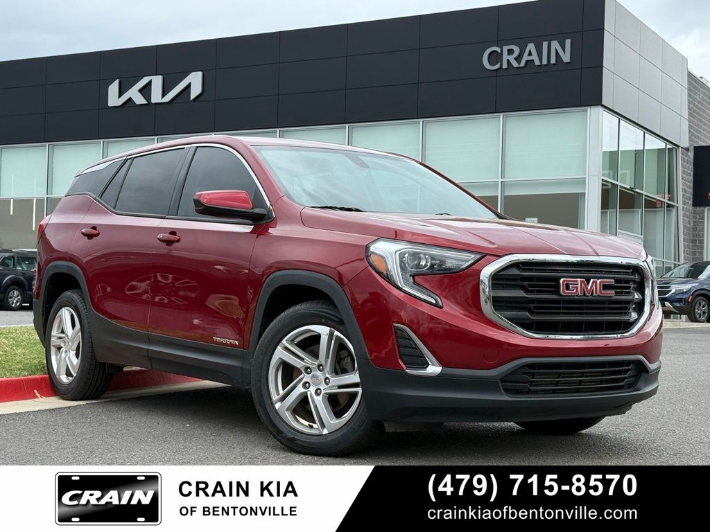 Red Quartz Tintcoat 2018 GMC Terrain SLE SUV / Crossover Front-Wheel Drive 9-Speed Automatic