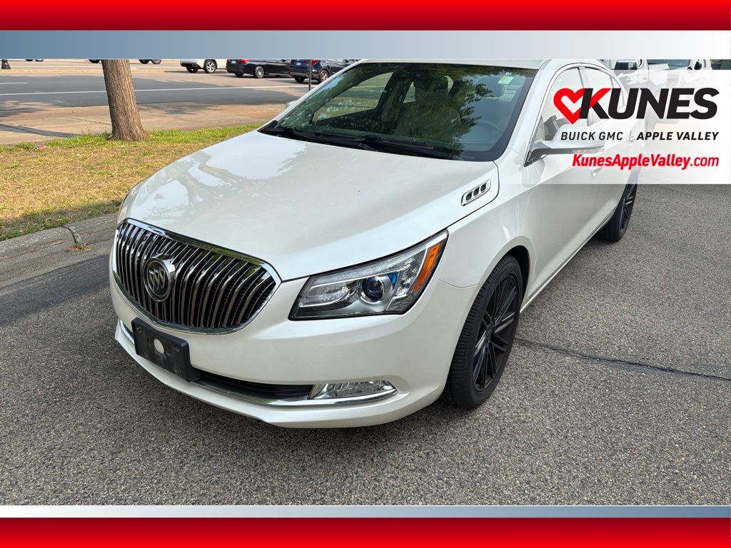 White 2014 Buick LaCrosse Sedan Front-Wheel Drive 6-Speed Automatic Overdrive