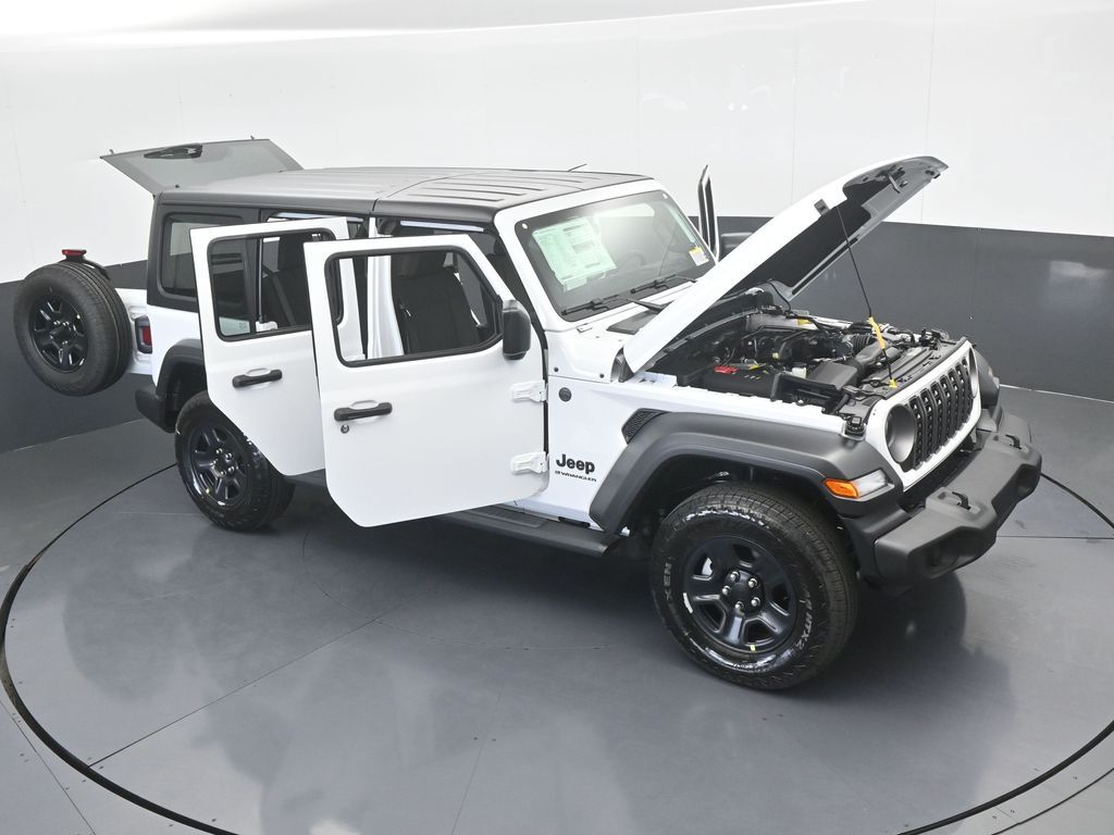 New 2026 Bright White Clearcoat Jeep Sport image 57