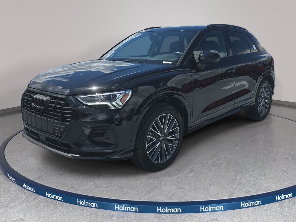 Mythos Black Metallic 2024 Audi Q3 SUV / Crossover All-Wheel Drive 8-Speed Automatic