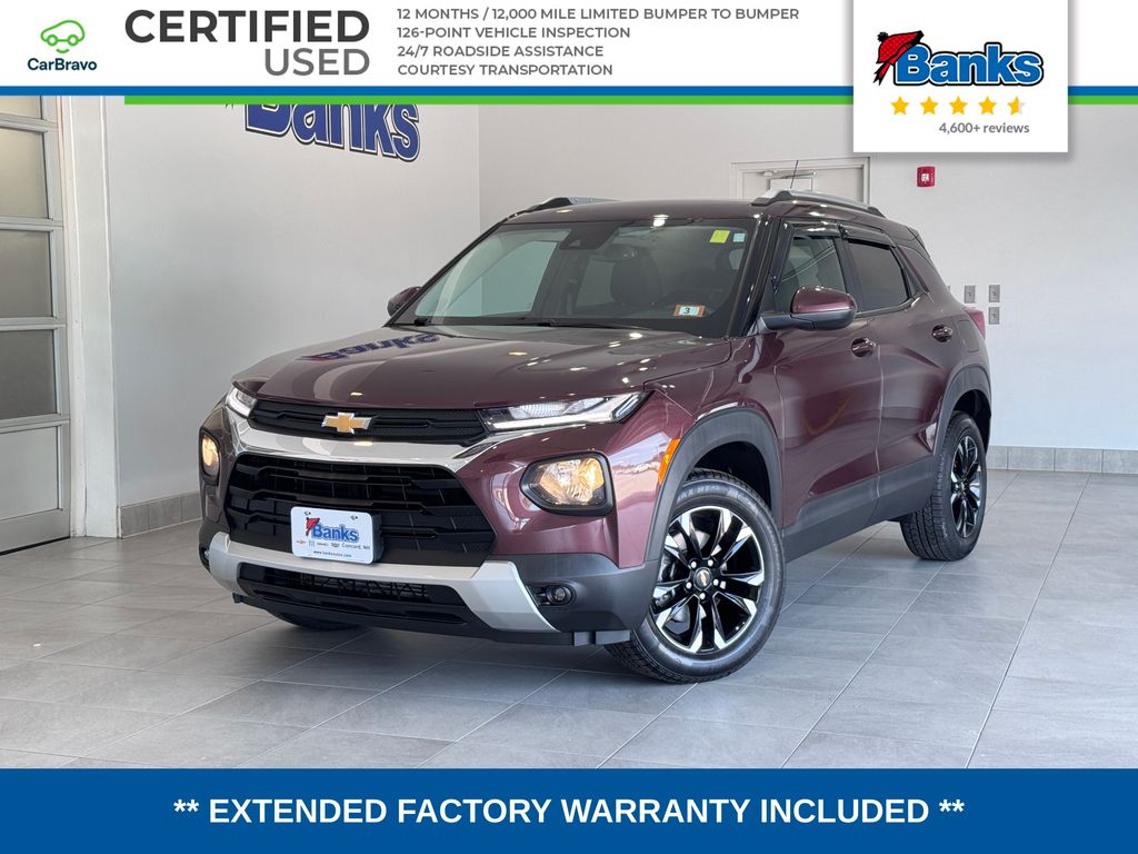 Red Metallic 2023 Chevrolet Trailblazer SUV / Crossover Four-Wheel Drive 9-Speed Automatic