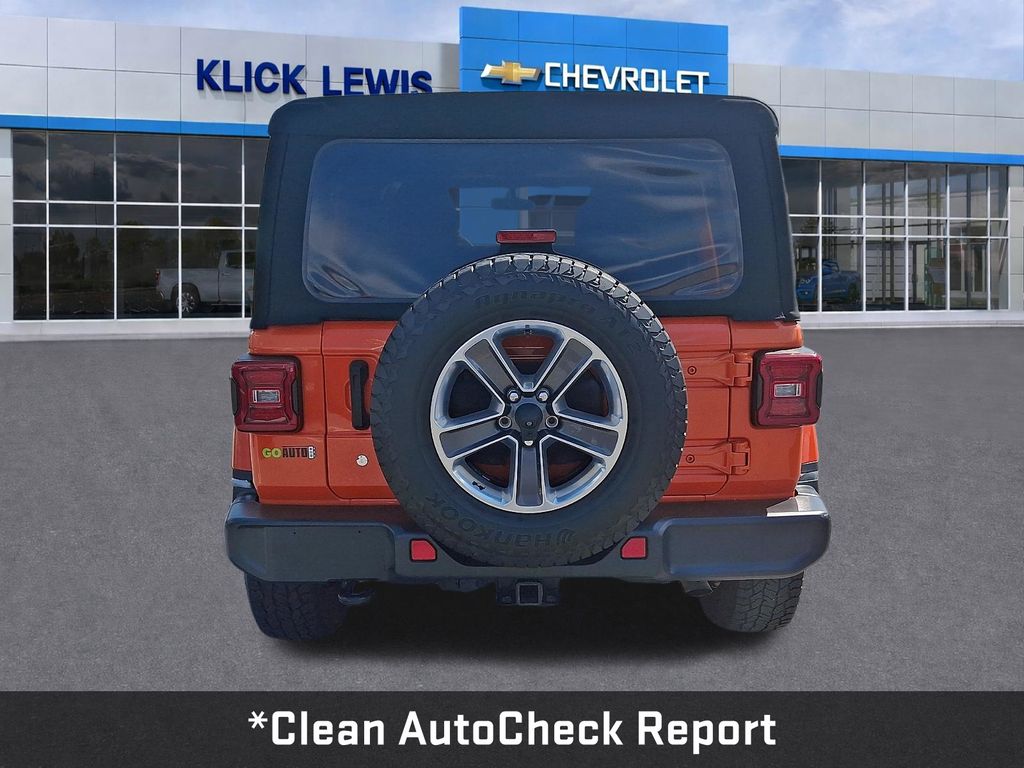 2018 Jeep Wrangler Unlimited Sahara Orange at Subaru and VW of Moon Township