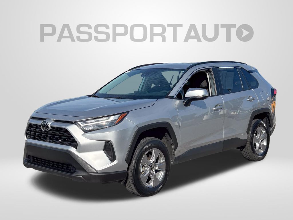 Silver Sky Metallic 2025 Toyota RAV4 Hybrid SUV / Crossover All-Wheel Drive Automatic