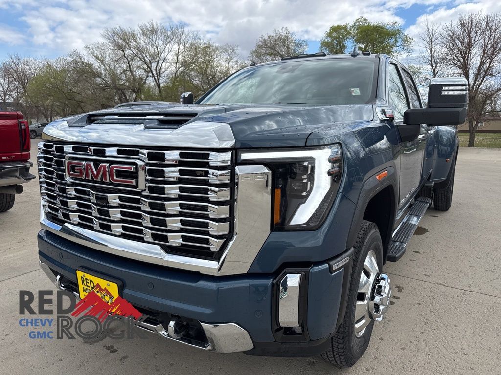 Downpour Metallic 2026 GMC Sierra 3500HD Pickup Truck Four-Wheel Drive Automatic