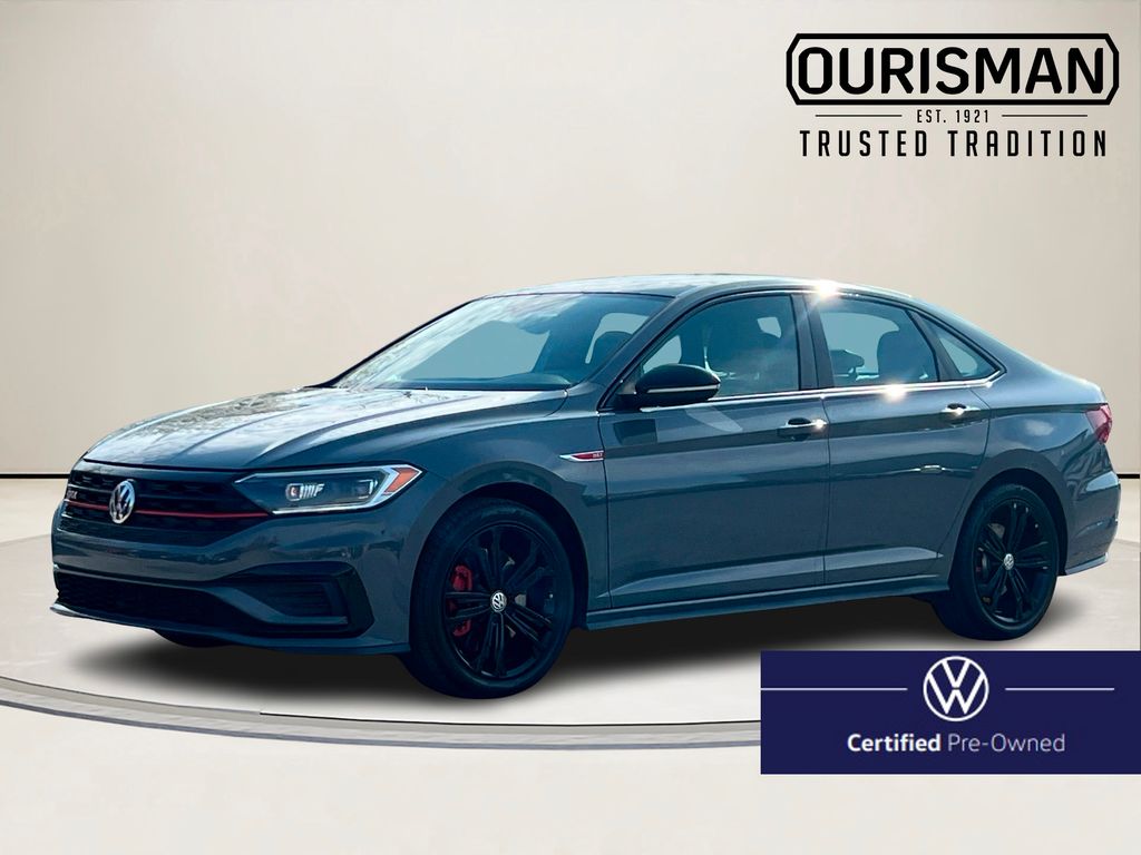 Pure Gray w/Black Roof 2021 Volkswagen Jetta GLI Autobahn FWD Sedan Front-Wheel Drive 7-Speed Dual Clutch