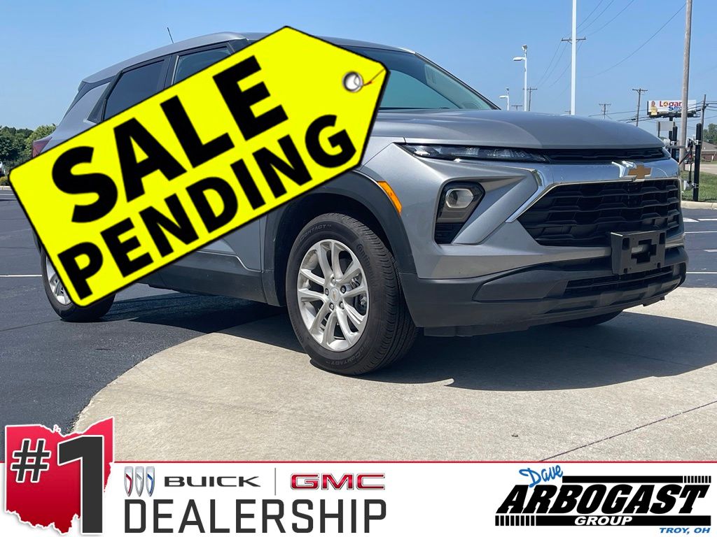 Sterling Gray Metallic 2024 Chevrolet Trailblazer SUV / Crossover Front-Wheel Drive Continuously Variable Transmission