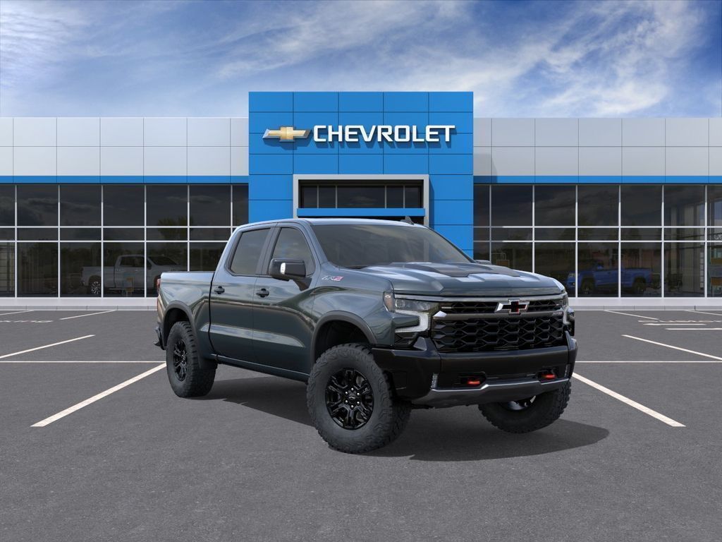 Cypress Gray 2026 Chevrolet Silverado 1500 Pickup Truck Four-Wheel Drive Automatic