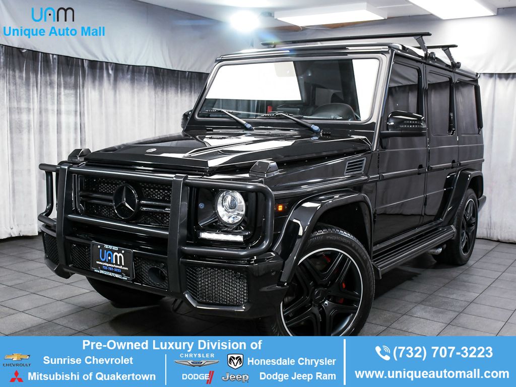 Black 2018 Mercedes-Benz G-Class SUV / Crossover All-Wheel Drive 7-Speed Automatic