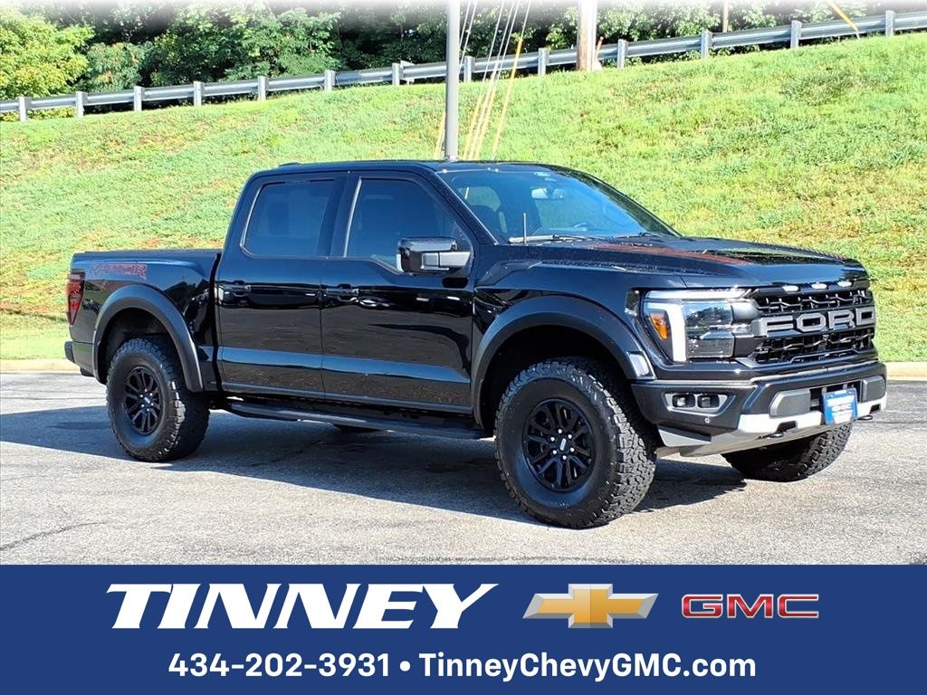 Black Metallic 2025 Ford F-150 Pickup Truck Four-Wheel Drive Automatic