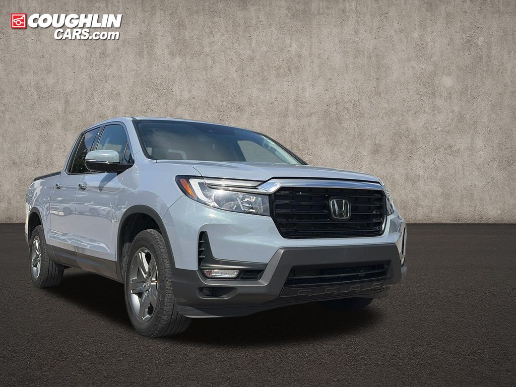 Sonic Gray Pearl 2023 Honda Ridgeline Pickup Truck All-Wheel Drive 9-Speed Automatic