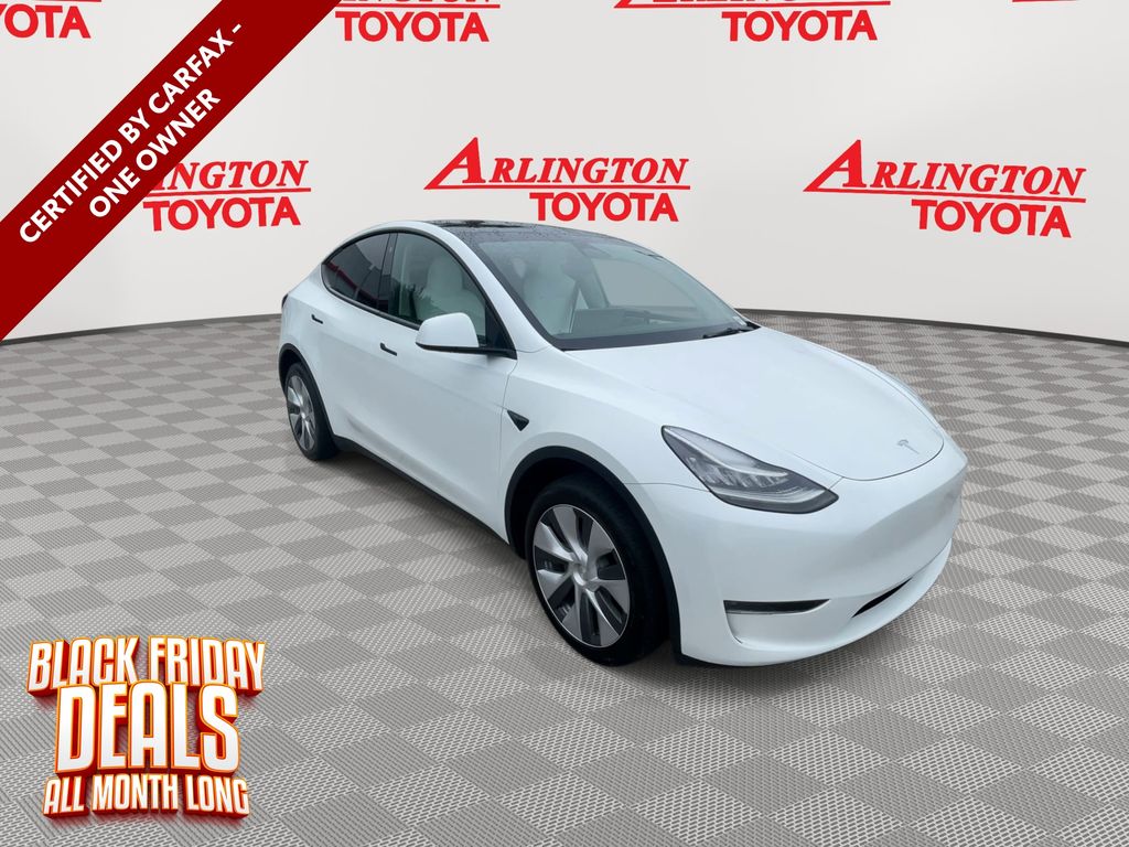 Used 2023 Tesla Model Y Long Range with VIN 7SAYGDEE6PA111996 for sale in Jacksonville, FL