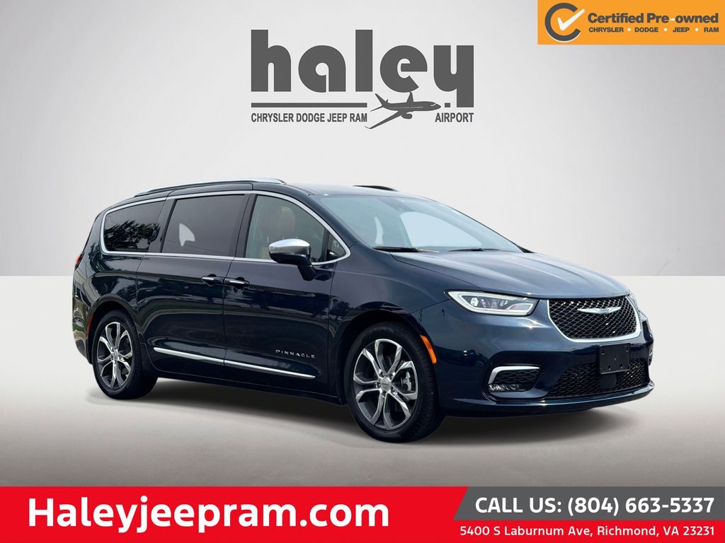 Fathom Blue Pearlcoat 2024 Chrysler Pacifica Minivan Front-Wheel Drive 9-Speed Automatic