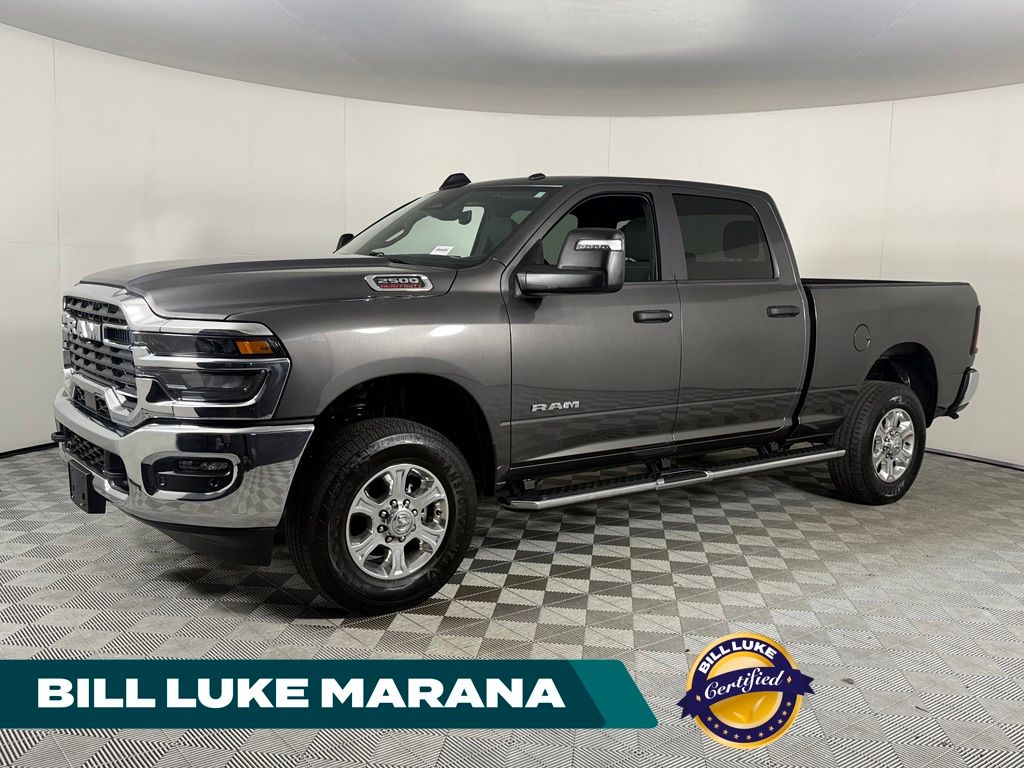 Gray (Granite Crystal Metallic Clearcoat) 2026 RAM 2500 Pickup Truck Four-Wheel Drive 8-Speed Automatic