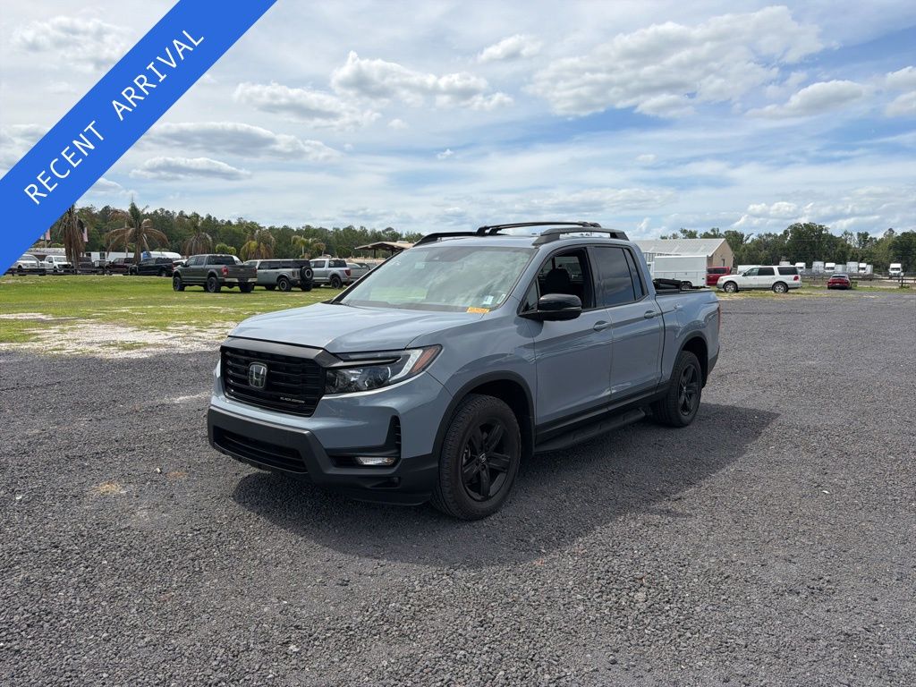 Gray Pearl 2022 Honda Ridgeline Black Edition AWD Pickup Truck All-Wheel Drive 9-Speed Automatic