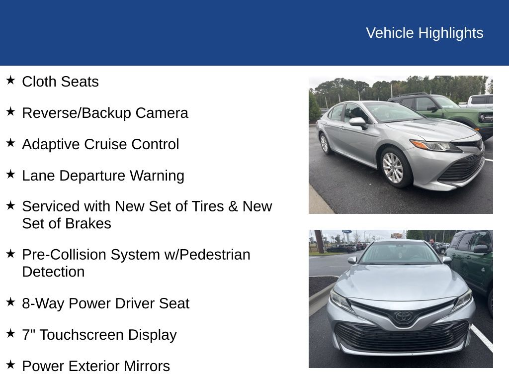 2019 Toyota Camry LE