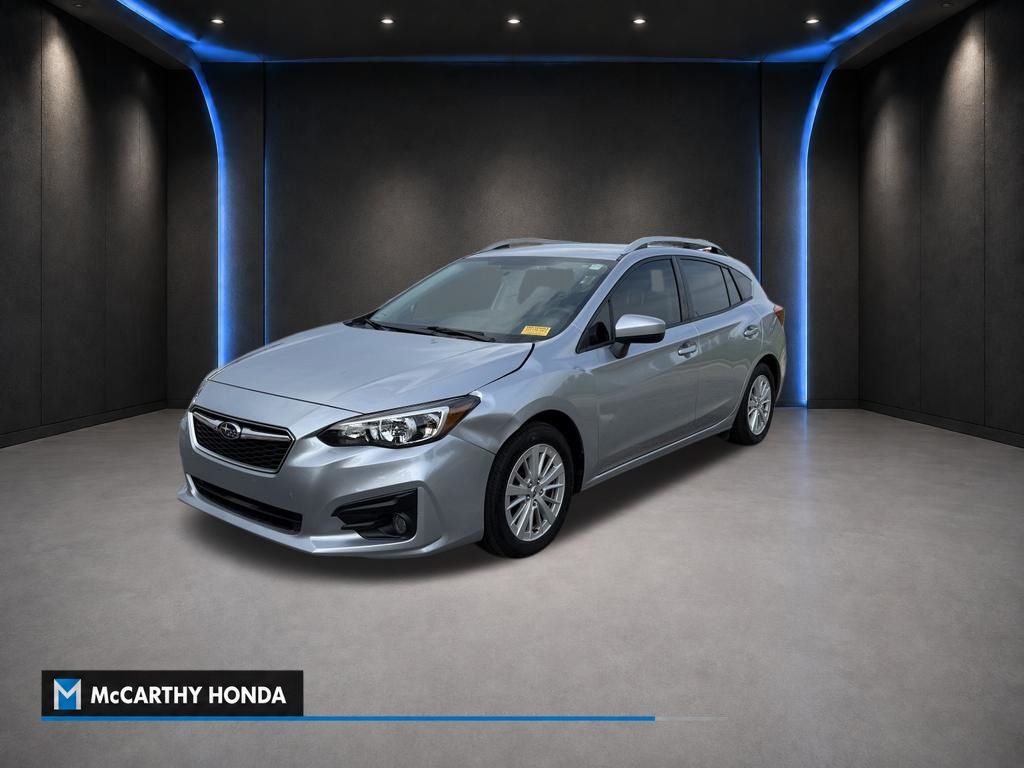 Ice Silver Metallic 2018 Subaru Impreza Hatchback All-Wheel Drive Continuously Variable Transmission