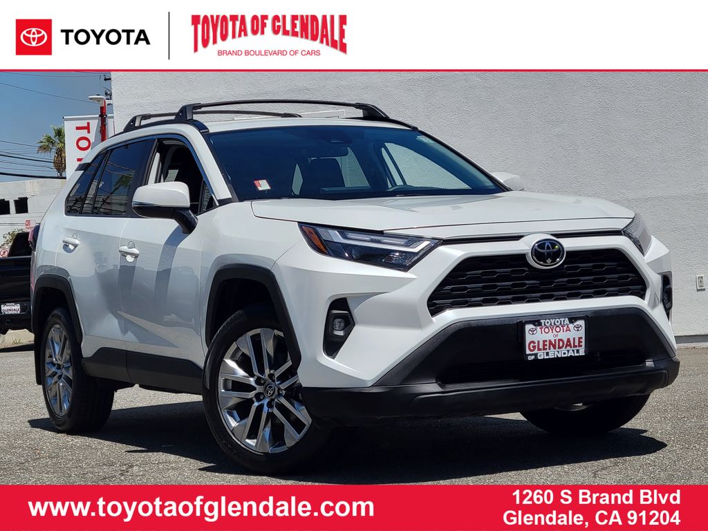 Pearl 2023 Toyota RAV4 SUV / Crossover Front-Wheel Drive 8-Speed Automatic
