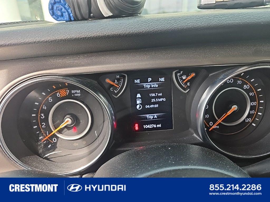 used 2020 Jeep Wrangler car, priced at $19,199