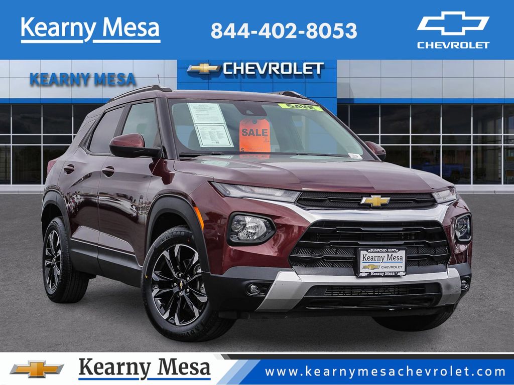 Mahogany Red Metallic 2023 Chevrolet Trailblazer LT FWD SUV / Crossover Front-Wheel Drive Continuously Variable Transmission