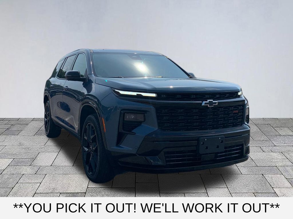 Lakeshore Blue Metallic 2025 Chevrolet Traverse SUV / Crossover Front-Wheel Drive 8-Speed Automatic