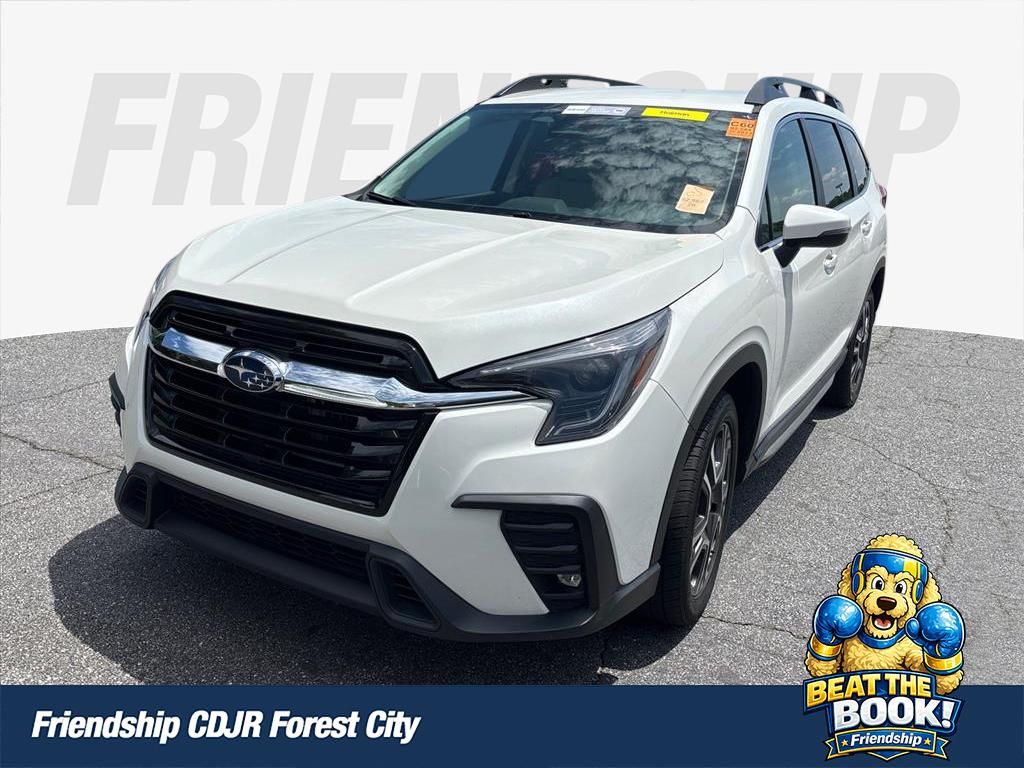 Crystal White Pearl 2023 Subaru Ascent Limited 7-Passenger AWD SUV / Crossover All-Wheel Drive Continuously Variable Transmission