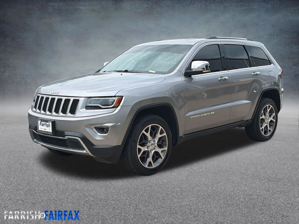 Billet Silver Metallic Clearcoat 2014 Jeep Grand Cherokee SUV / Crossover Four-Wheel Drive 8-Speed Automatic