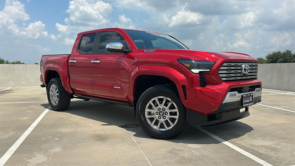 2026 Toyota Tacoma Hybrid Limited Red at EAG Ford Navasota