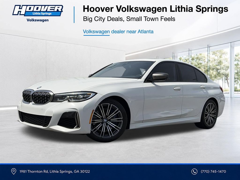 Alpine White 2020 BMW 3 Series Sedan Rear-Wheel Drive 8-Speed Automatic