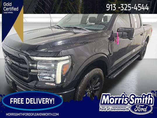 Agate Black Metallic 2024 Ford F-150 Pickup Truck Four-Wheel Drive Automatic