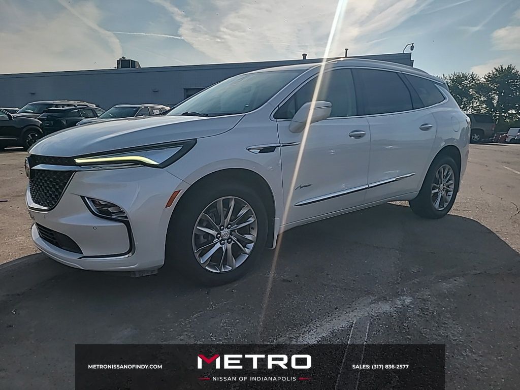 White Frost 2022 Buick Enclave SUV / Crossover Four-Wheel Drive 9-Speed Automatic