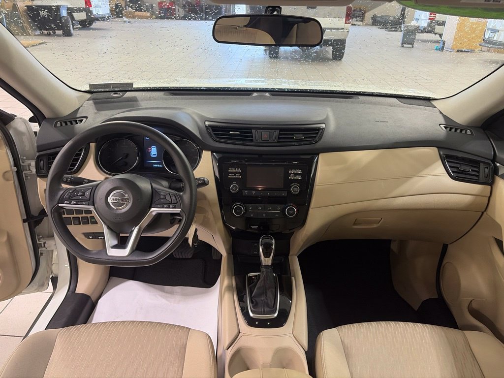 2017 Nissan Rogue S White at Sutliff Volkswagen