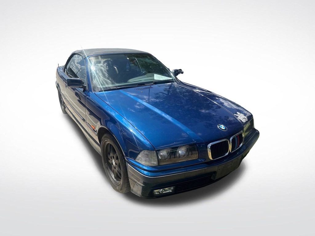 Dark Blue 1999 BMW 3 Series Convertible Rear-Wheel Drive 4-Speed Automatic Overdrive
