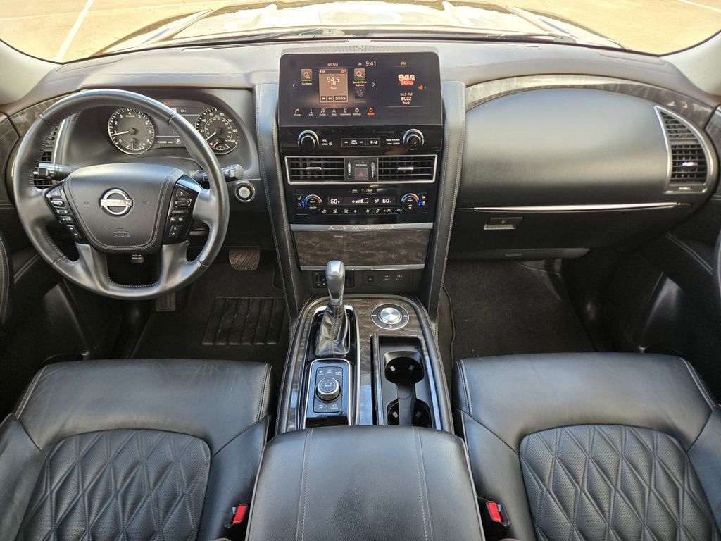 2022 Nissan Armada Platinum Red at DeMontrond Ford