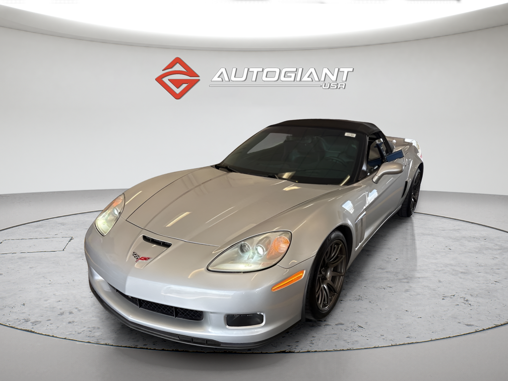 Blade Silver Metallic 2012 Chevrolet Corvette Convertible Rear-Wheel Drive 6-Speed Manual