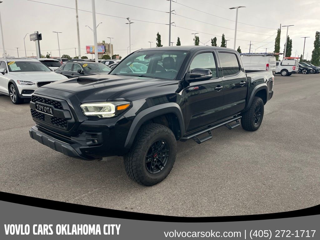 Midnight Black Metallic 2020 Toyota Tacoma Pickup Truck Four-Wheel Drive 6-Speed Automatic