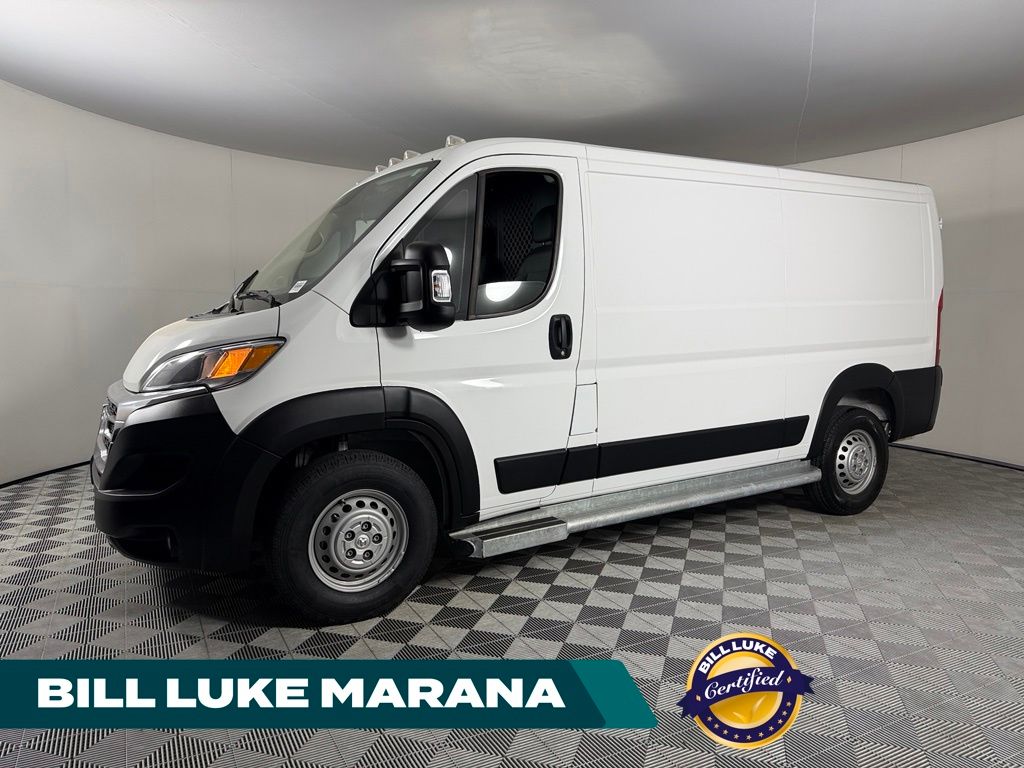 Bright White Clearcoat 2025 RAM ProMaster Van Front-Wheel Drive 9-Speed Automatic
