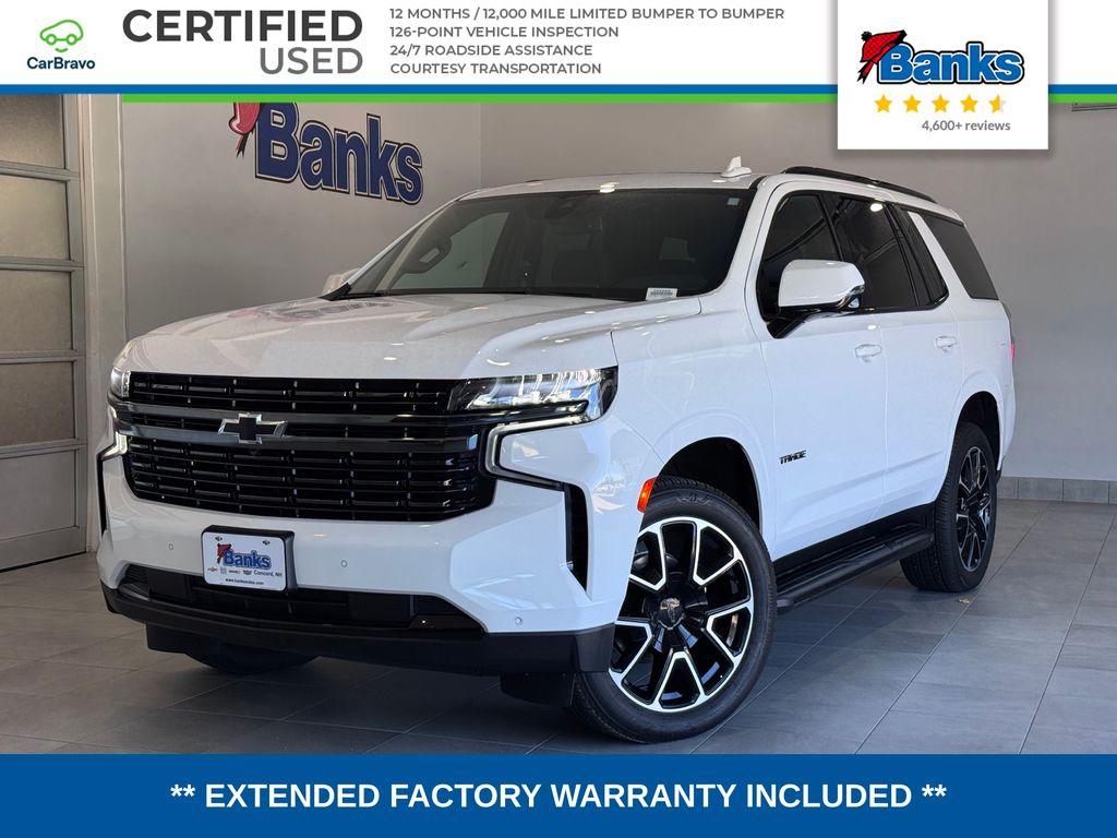 Summit White 2021 Chevrolet Tahoe SUV / Crossover Four-Wheel Drive