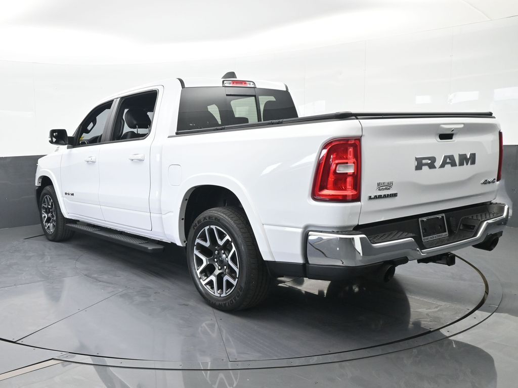 Used 2025 Bright White Clearcoat Ram Laramie image 4