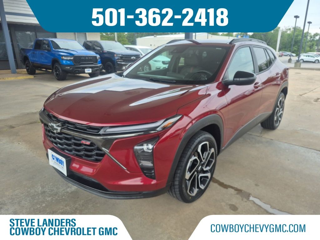 Red (Crimson Metallic) 2024 Chevrolet Trax SUV / Crossover Front-Wheel Drive 6-Speed Automatic