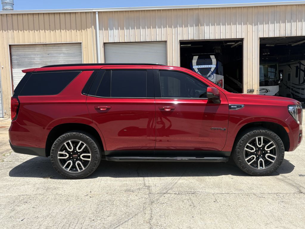 2021 GMC Yukon AT4 Red at Wharton Ford