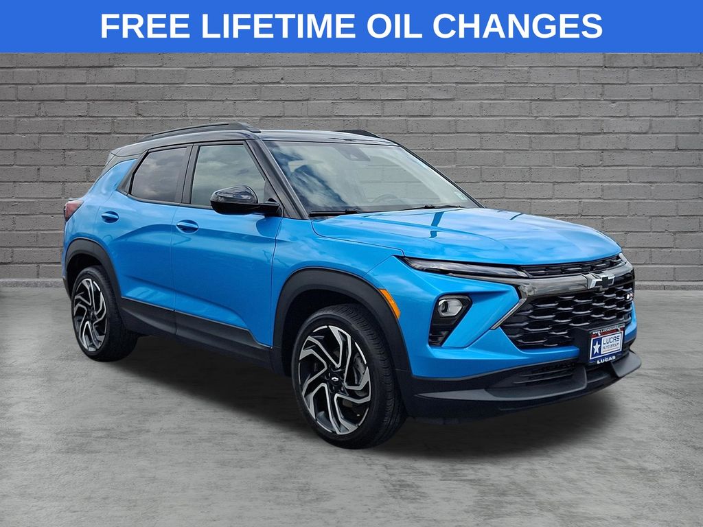 Marina Blue 2025 Chevrolet Trailblazer SUV / Crossover Four-Wheel Drive 9-Speed Automatic