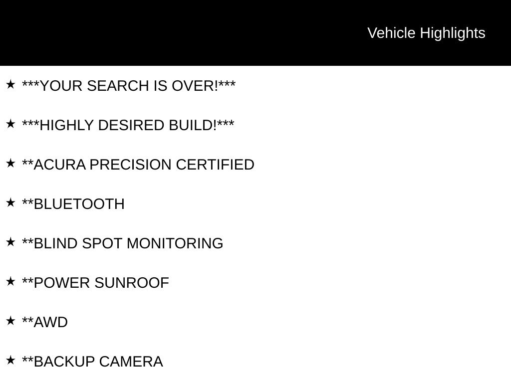 Certified Used 2024 White Acura Base image 2
