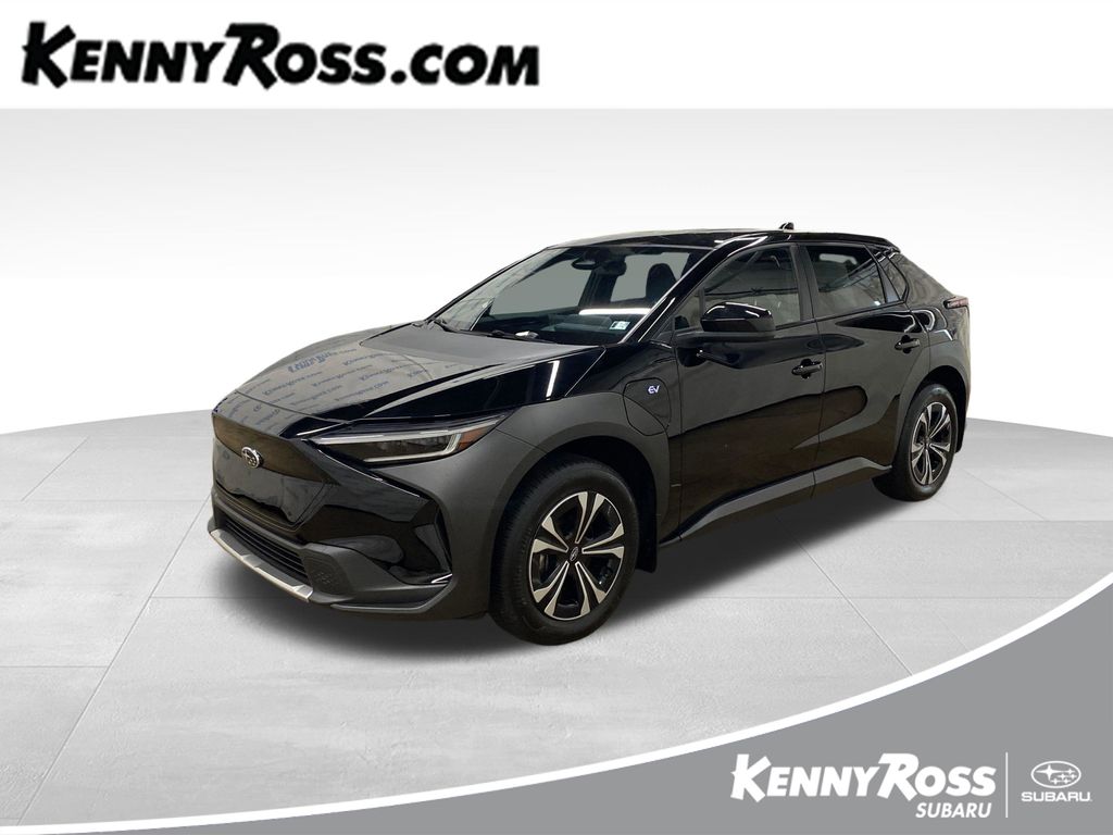 Galactic Black 2023 Subaru Solterra Premium AWD SUV / Crossover All-Wheel Drive 1-Speed Automatic