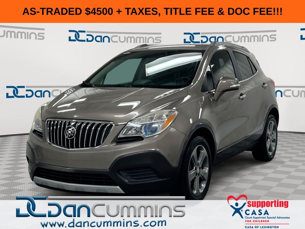 Cocoa Silver Metallic 2014 Buick Encore SUV / Crossover Front-Wheel Drive 6-Speed Automatic