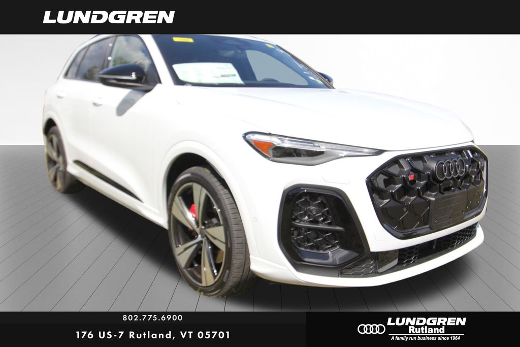 Glacier White Metallic 2026 Audi SQ5 SUV / Crossover All-Wheel Drive 7-Speed Automatic