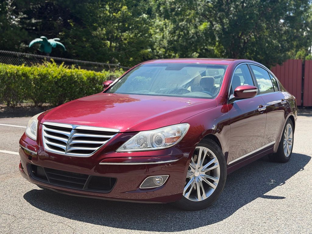 Cabernet Red Pearl 2011 Hyundai Genesis Sedan  6-Speed Automatic