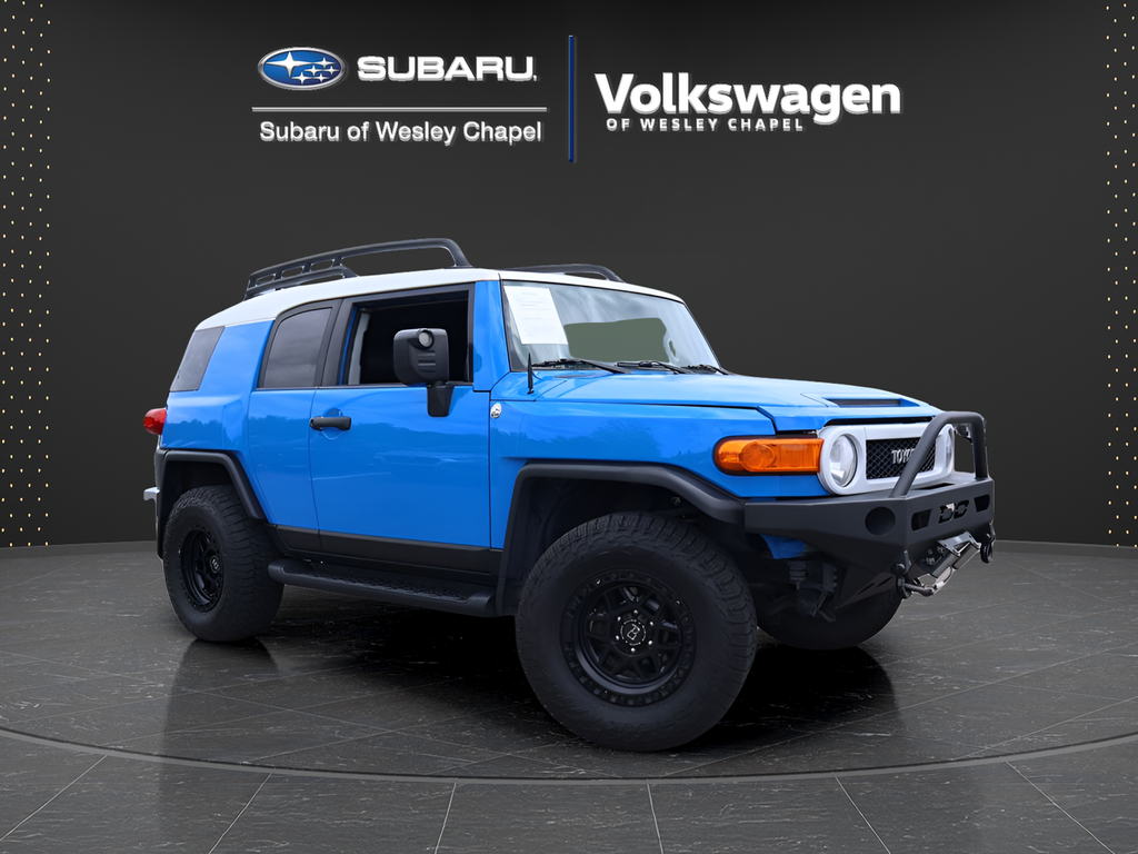 Voodoo Blue 2007 Toyota FJ Cruiser 4WD SUV / Crossover Four-Wheel Drive 5-Speed Automatic
