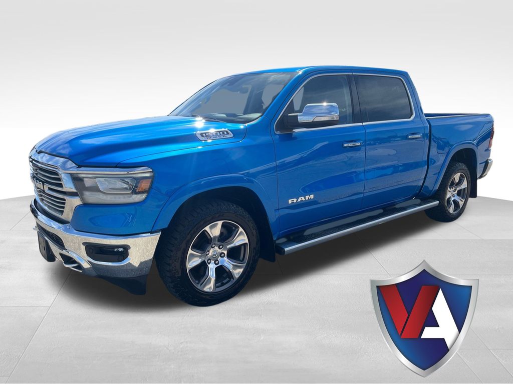 Hydro Blue Pearlcoat 2022 RAM 1500 Pickup Truck Four-Wheel Drive 8-Speed Automatic