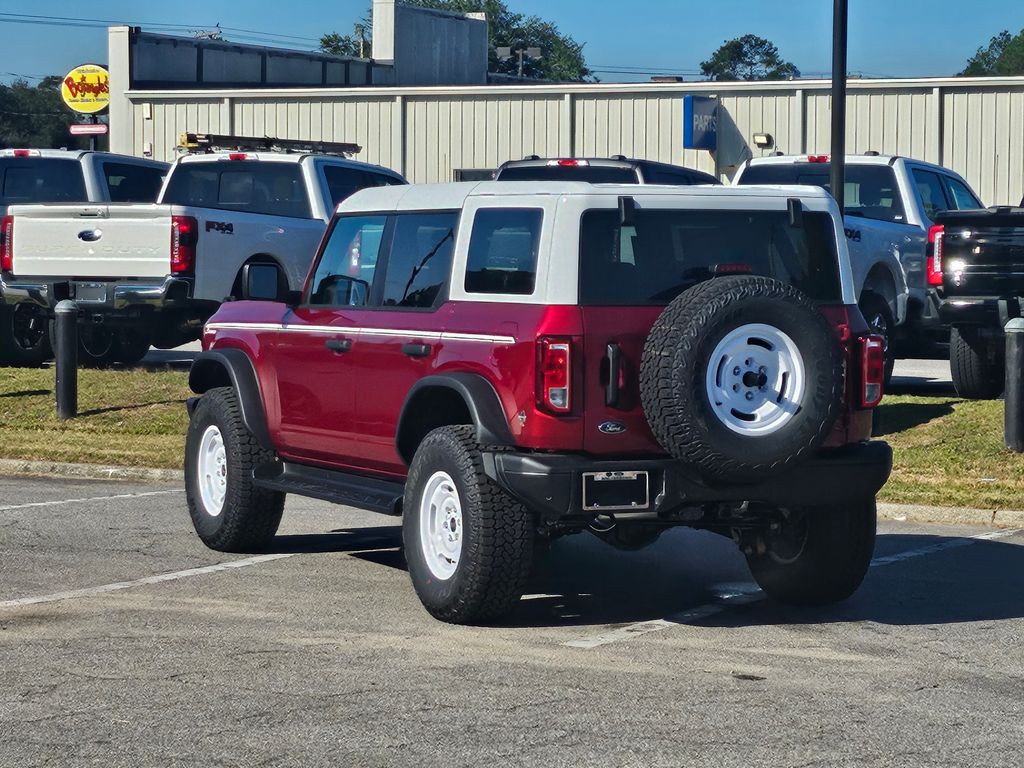 2025 Ford Bronco Heritage Edition Red at Walterboro Ford